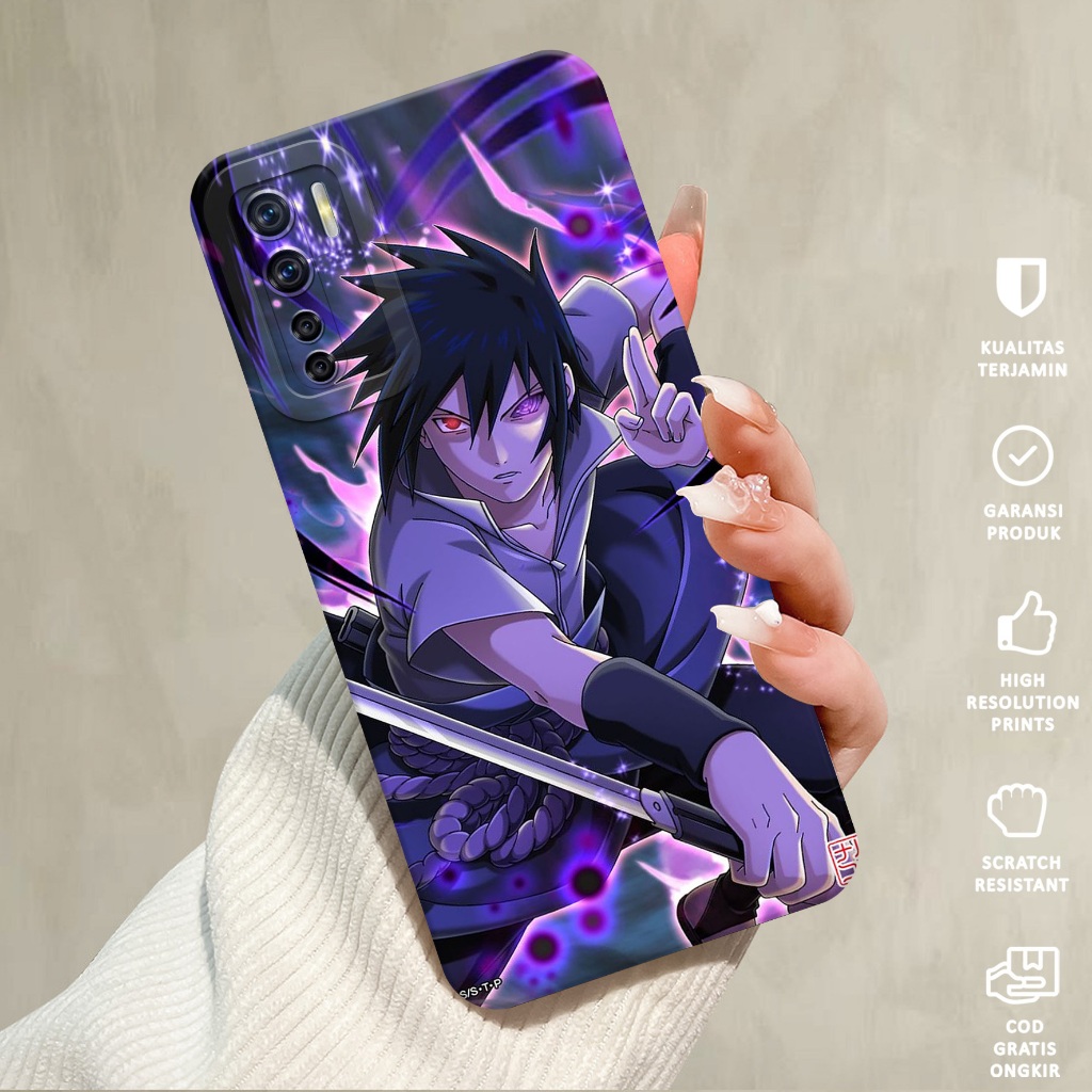 Case Hp Oppo Reno 3/Oppo A91 - Casing Hp Oppo Reno 3 - Softcase Oppo Reno 3 Motif NARUTO - Case Hp -