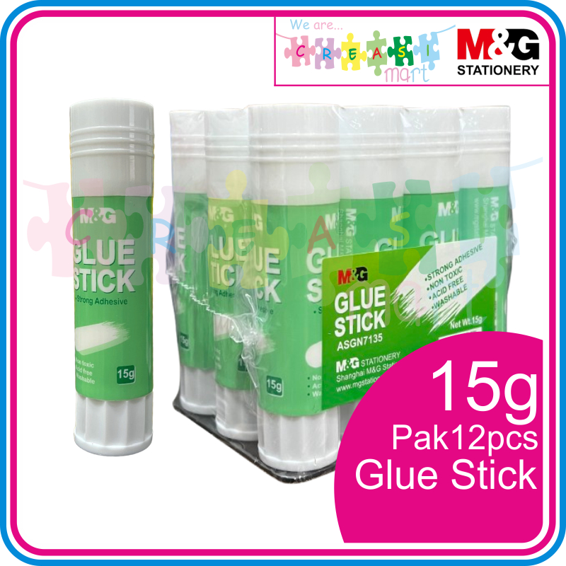 

M&G Glue Stick Pak isi 12pcs Economy 15g