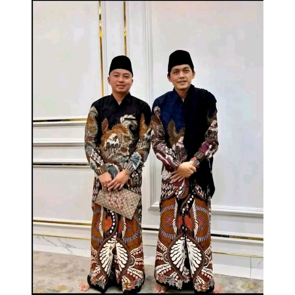 Sarung Batik Harga Hemat 100ribu Dapat 4 kain Tebal Batik Pekalongan Sarung Santri Seragam Hadroh