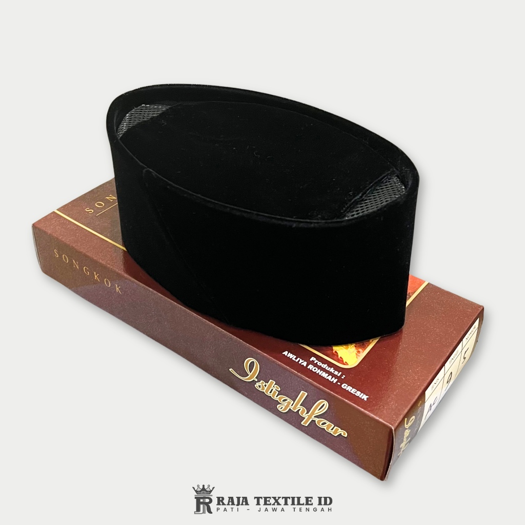 Songkok Peci Hitam Polos Kopyah Istighfar AC
