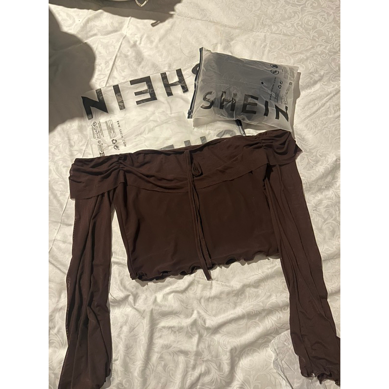 Shein Jastip Brown Top