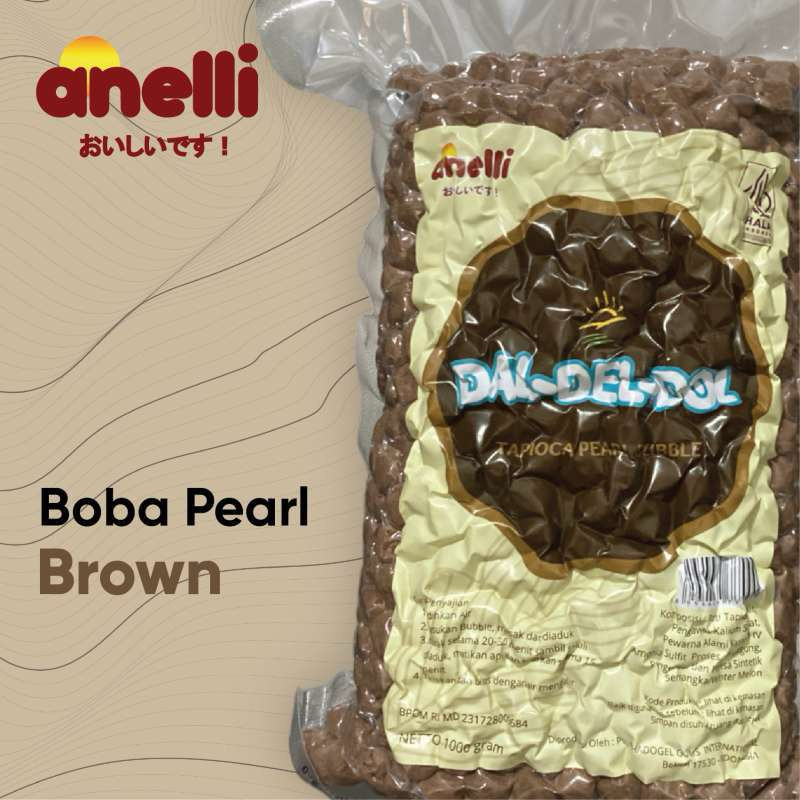 

Boba Hitam Dal-Del-Dol Anelli 1 KG