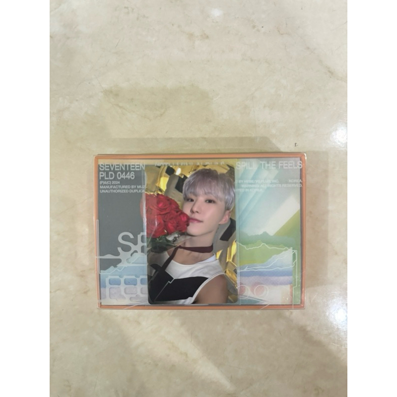 PC Spill The Feels Album Seventeen Kit Hoshi Mawar Vernon Jun Pintu Joshua