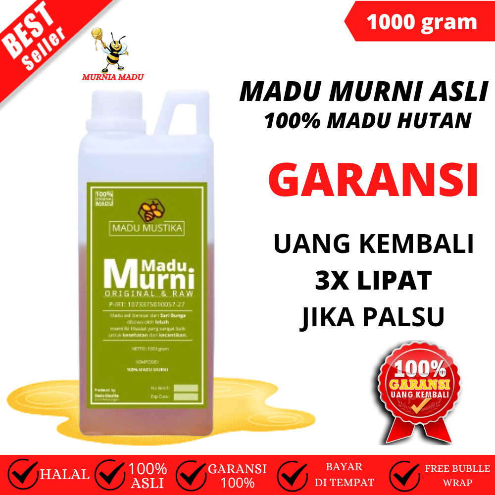 

Murnia Madu - MADU ASLI MURNI RANDU SUPER ASLI 100% Hutan
