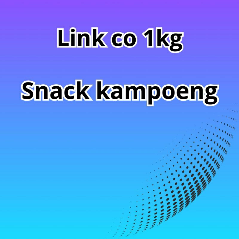 

untuk oncom 1kg