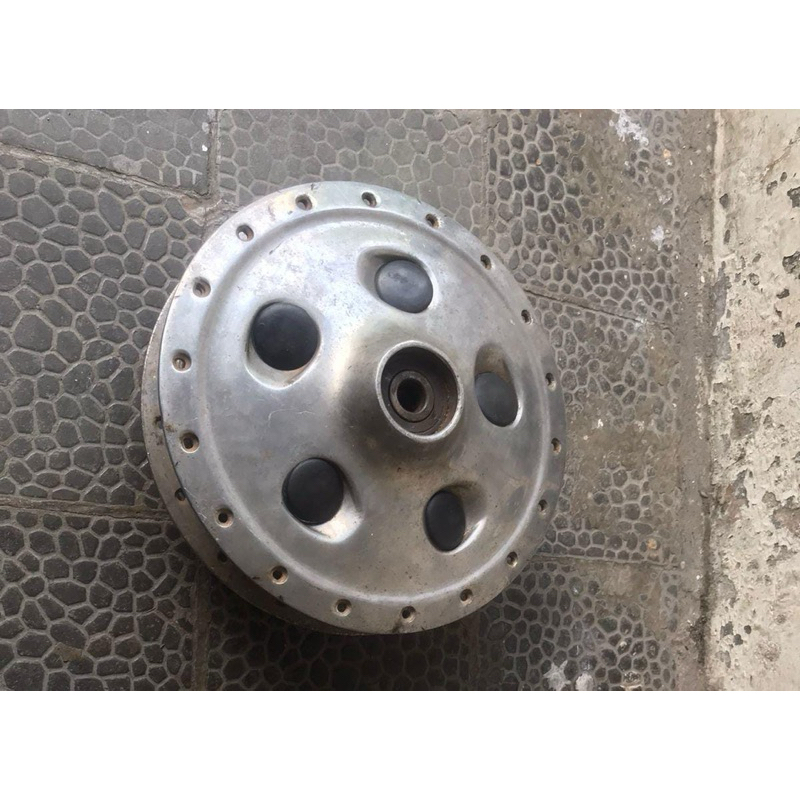 trombol depan yamaha sr400