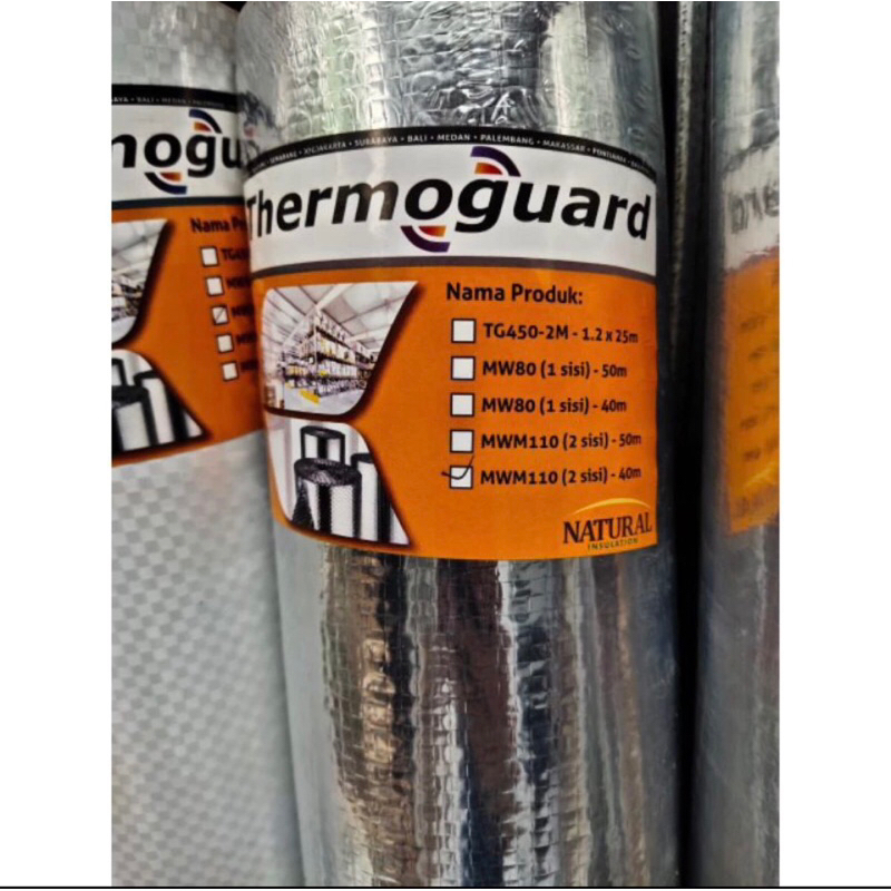 ALUMUNIUM FOIL / INSULASI ATAP