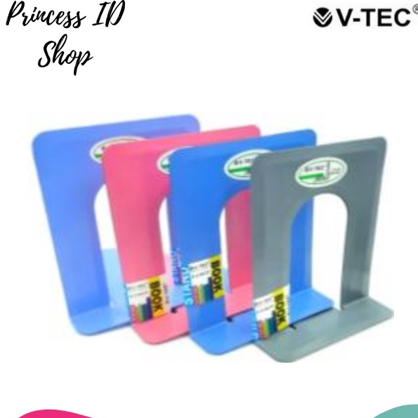 

Beli PEMBATAS BUKU BESI STAND BOOK VTEC