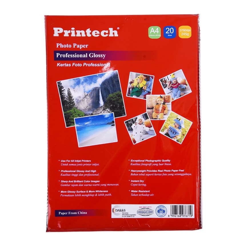 

KI3 PRINTECH Kes Foto Photo Paper Professional Photo Paper A4 245g 211