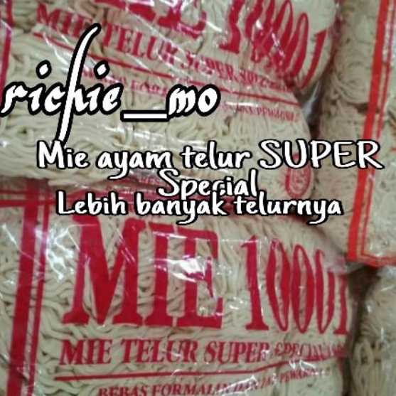 

MURAH MERIAH Mie Ayam Mentah Telur 11 5gr