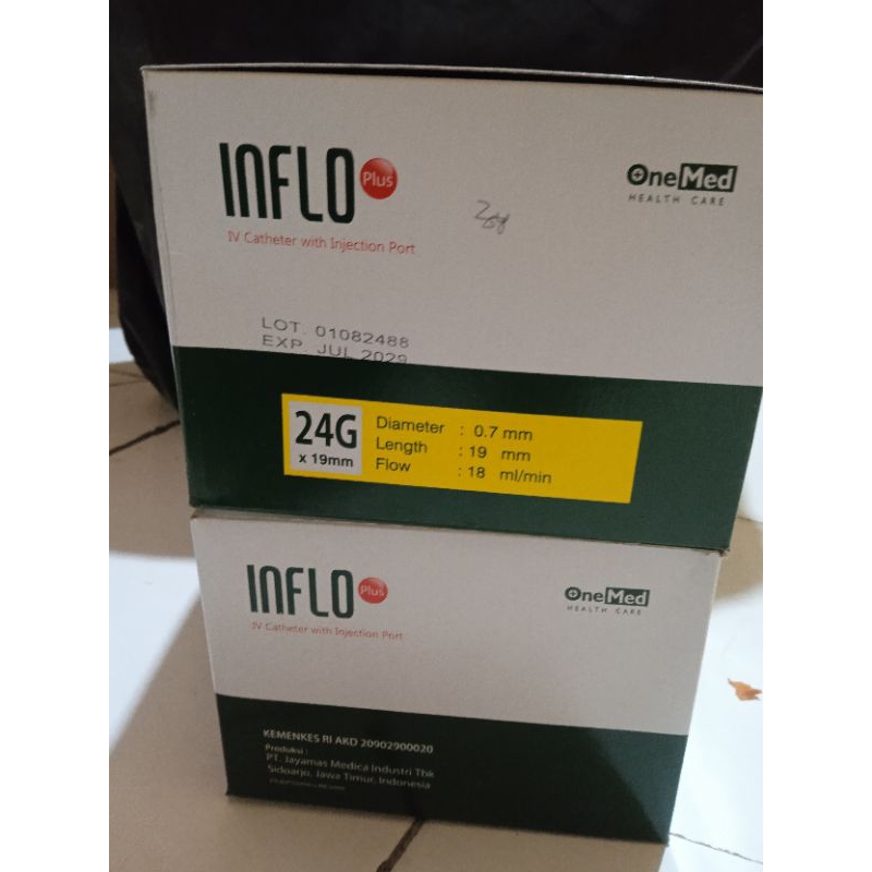 inflo plus 24g isi 50pc/box