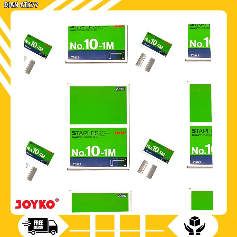 

Isi Staples No 10 /Refil Staples Joyko No 10 [per 1 box]