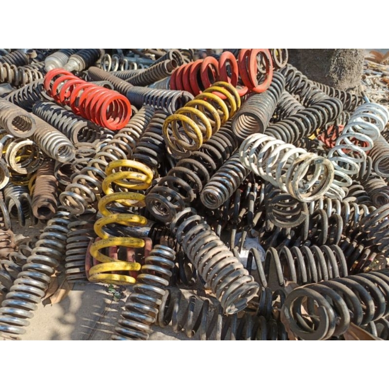 PER SHOCK BELAKANG BEKAS COPOTAN MOTOR BEBEK