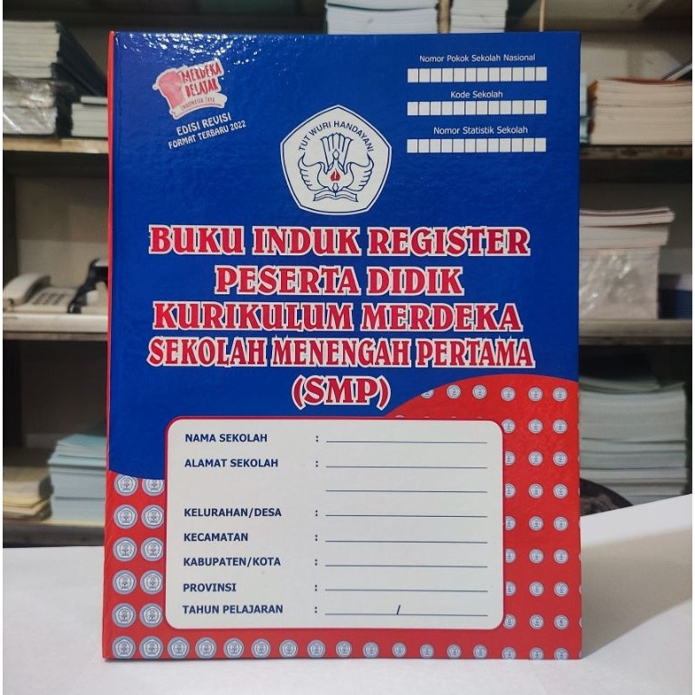 

KODE S83W Buku Induk Register Siswa SMP Merdeka
