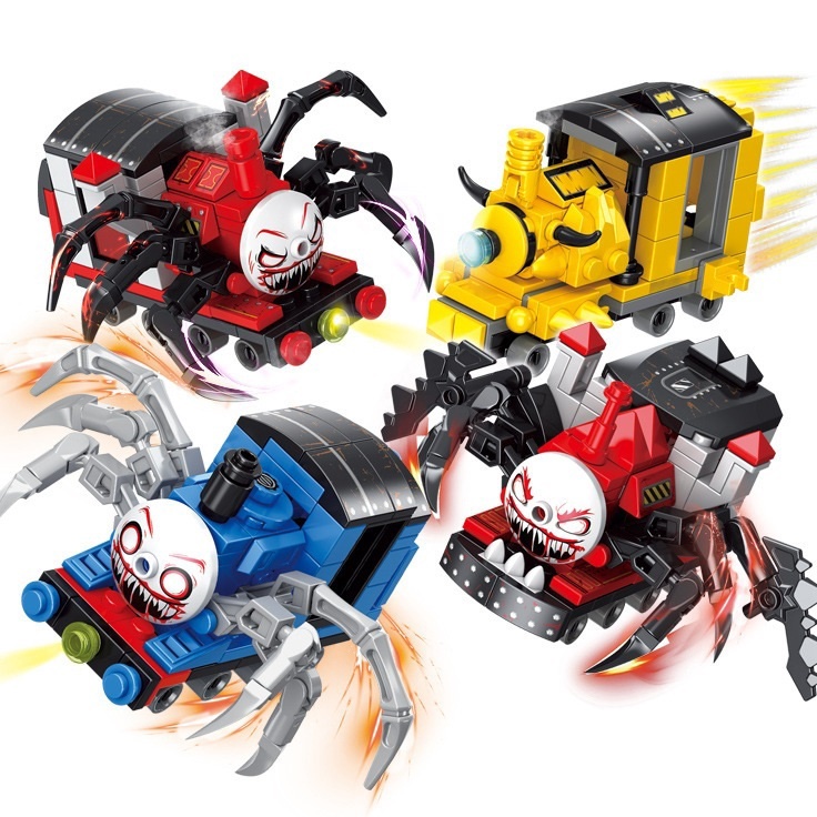 SPESIAL BULAN INI Mainan Roblox Choo Choo Charles Kereta Api ChooChoo Charles Spider Train Brick