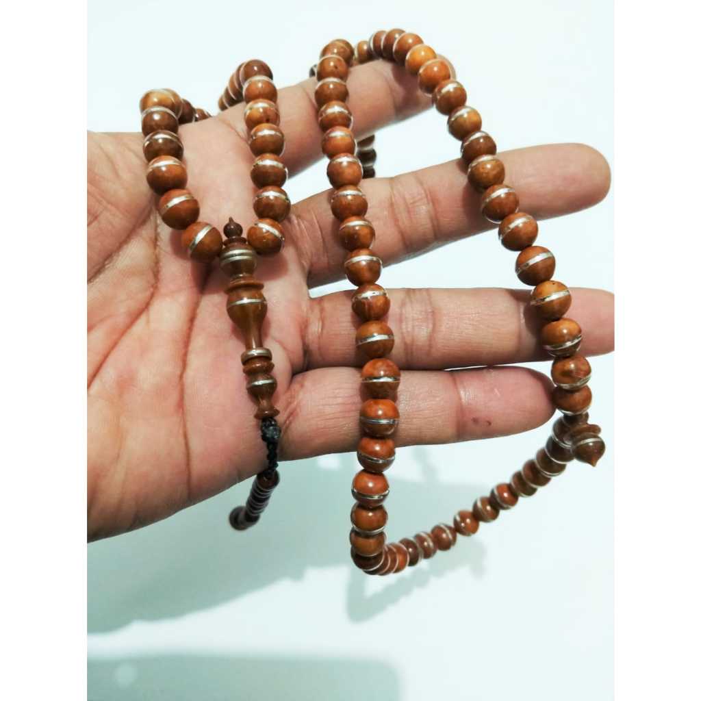Tasbih kaoka lilit timah 8 mm kaoka prada | tasbih mewah | kaoka mewah