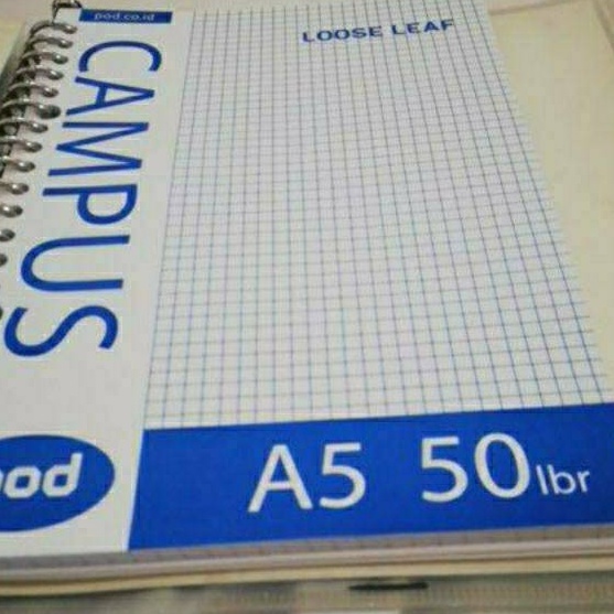 

FG2 Isi Binder Grid KotakKotak A5 2ring