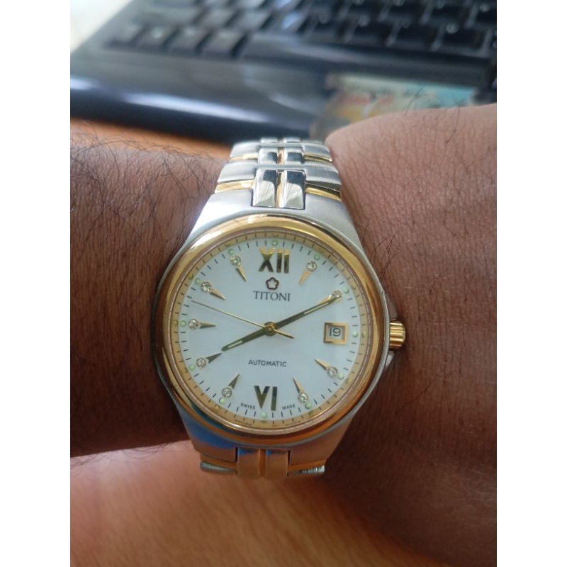 jam tangan titoni 83950 original