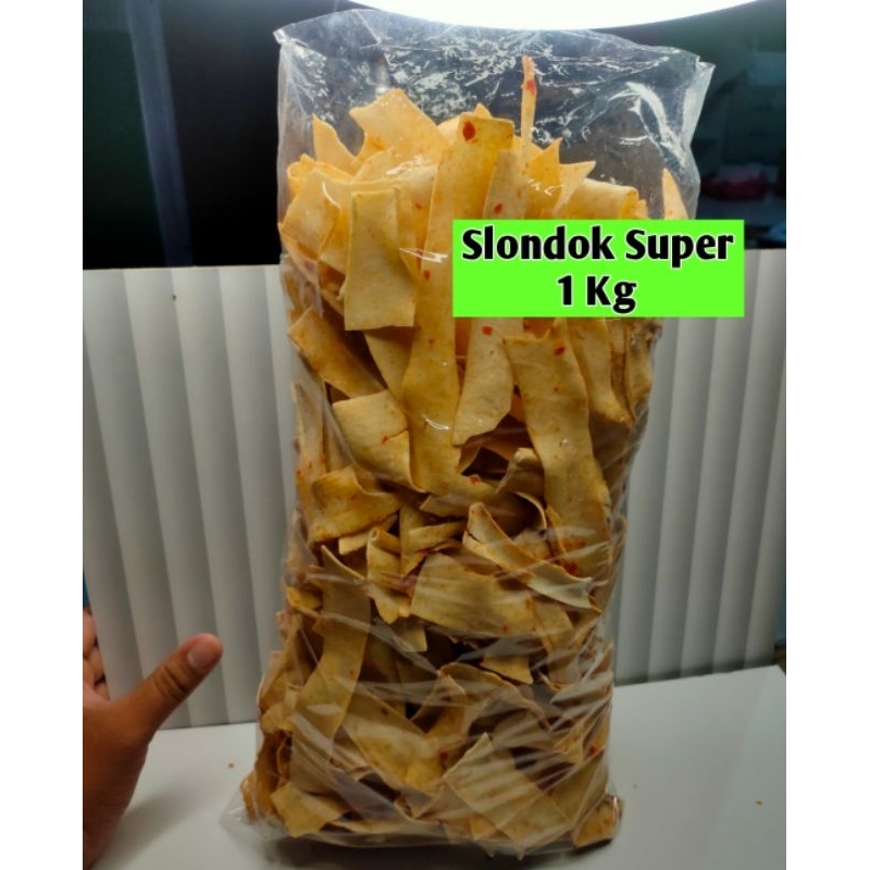 

Keripik Kerupuk Slondok Mentah Kualitas Super 1Kg Netto (Berat Bersih)