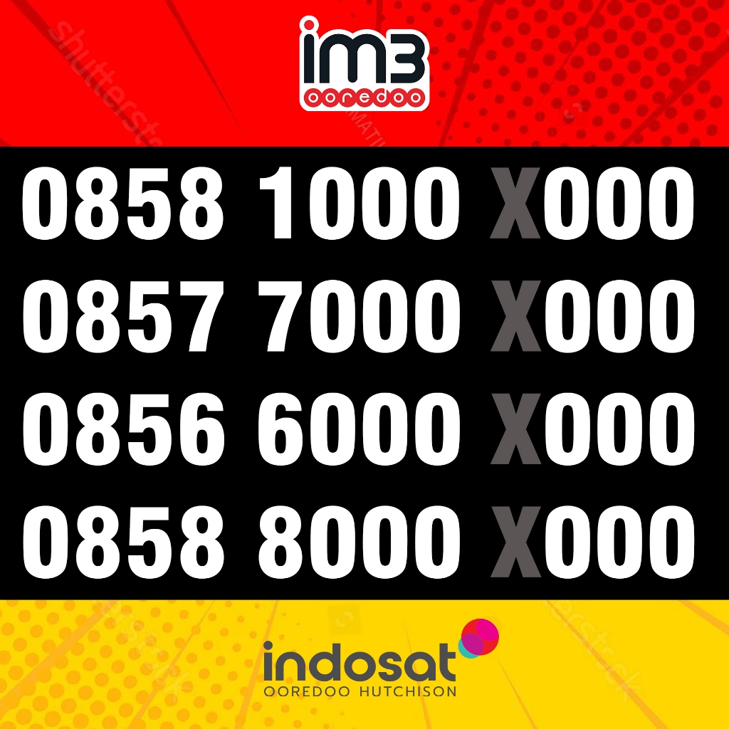 Nomor Cantik Indosat 11 Digit Nomer Cantik Im3 2020
