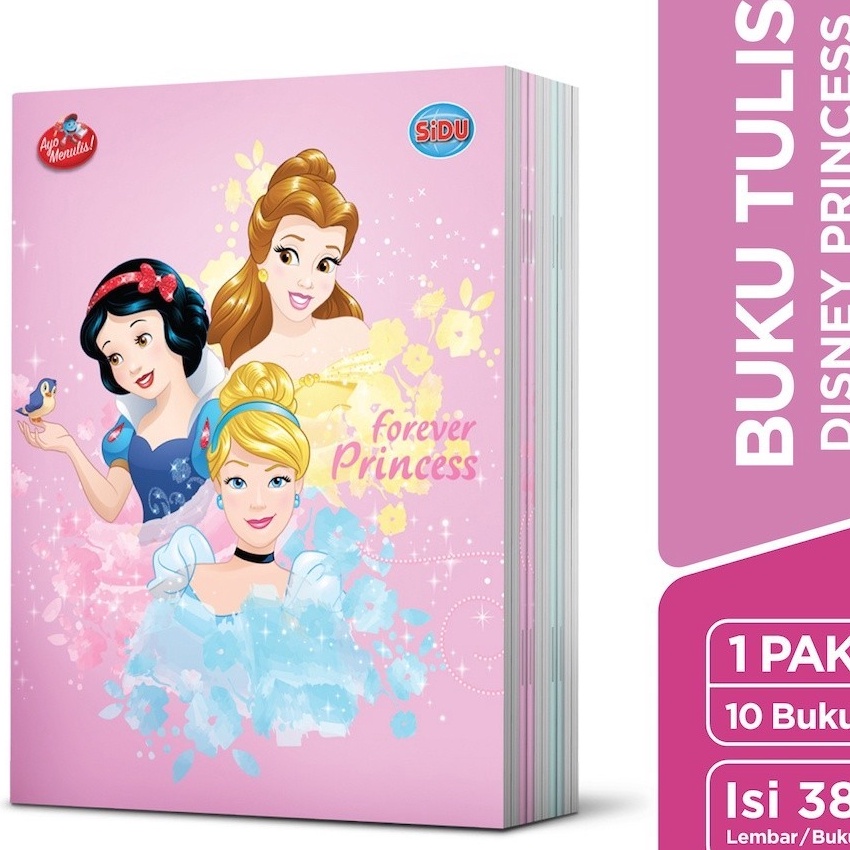 

Terbaik Stationery Spectrum SiDU Buku Tulis Disney Princess 38 Lembar 1 buku SDU EB 38 PRI