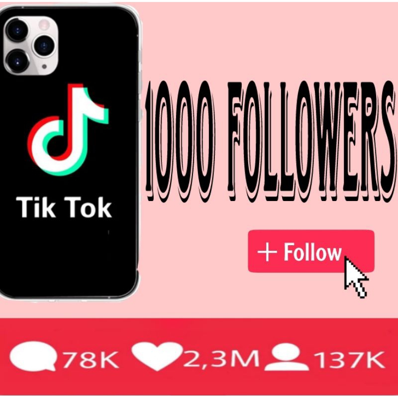 Followers Tiktok 1000 Fast Proses