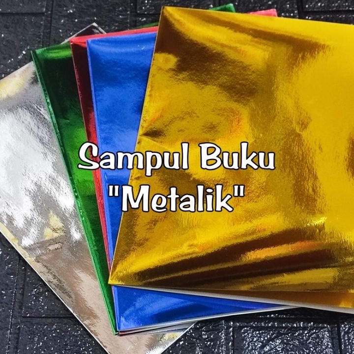 

KI3 Sampul metalik untuk sampul buku tulis Boxybuku campusboss Buku panjang isi 2 lembar