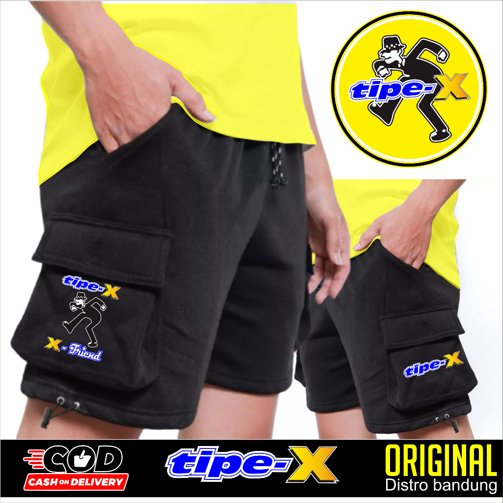 TIPE X / X FRIENDS CELANA PENDEK KARGO NEW BAND SKA