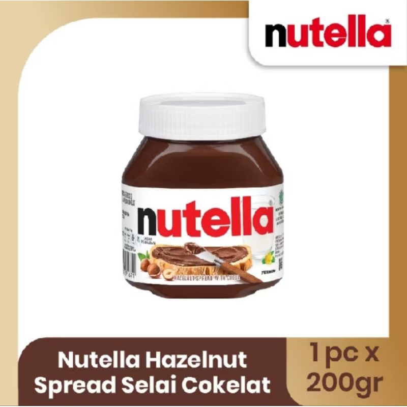 

Nutella Hazelnut Spread 200gr