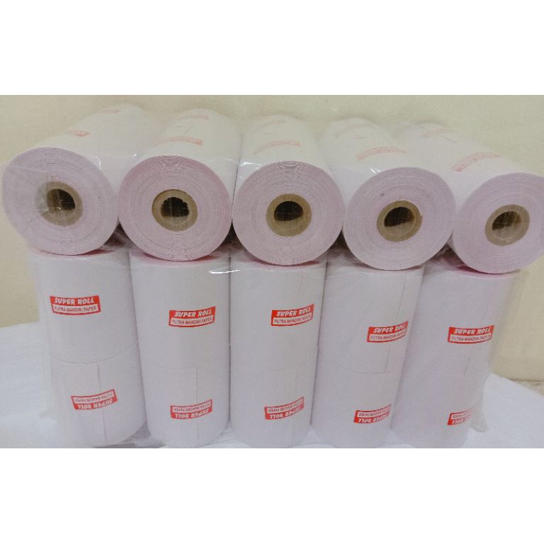 

Good Sale Kertas Kasir NCR 2Play Ukuran 75x65mm Paket 1 Roll