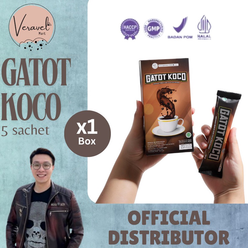 

Produsen Kopi Gatot Koco By dr Richard Lee Kopi GatotKoco Privasi Aman 1 Box isi 5 Sachet BPOM DR HEN Gatot kaca instant coffee 3 in 1