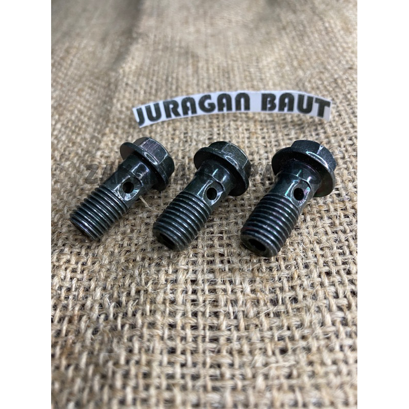 BAUT NEPEL SELANG REM CAKRAM M10 BAUT DRAT 14