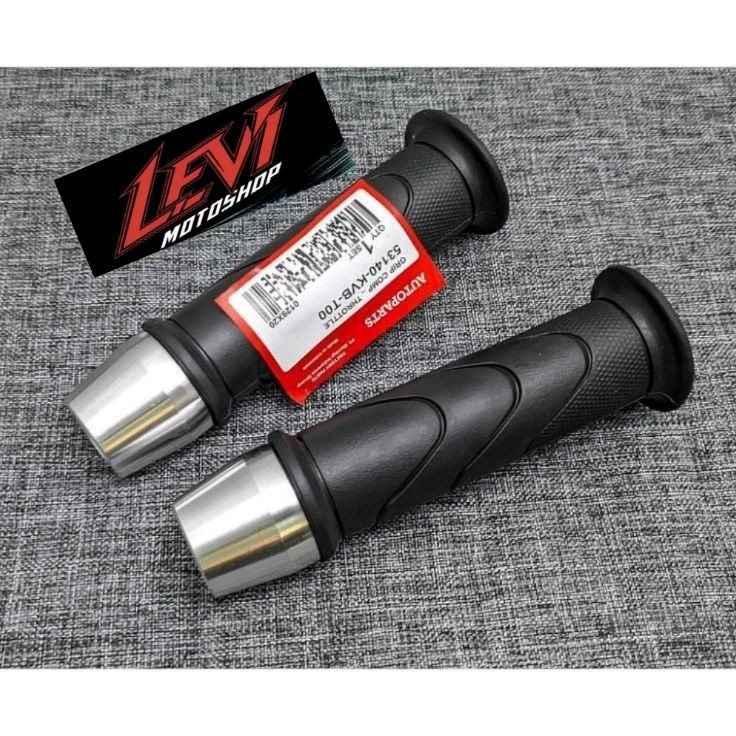Serbu Grosir  Handgrip Honda Original Sarung Gas HONDA  Jalu Chrome Handgrip Motor  Jalu Chrome Mode