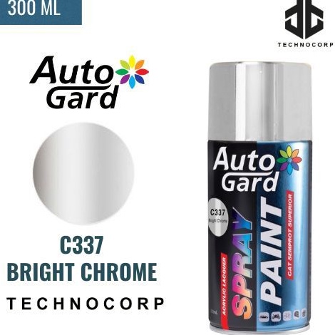 

KODE W44X CAT SEMPROT AUTOGARD C337 CHROME MIKA LAMPU 3ML AUTO GARD