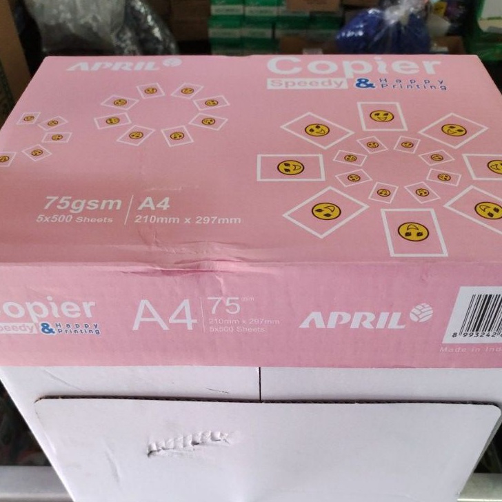 

Terjangkau KES A4 75 GRAM COPIER APRIL