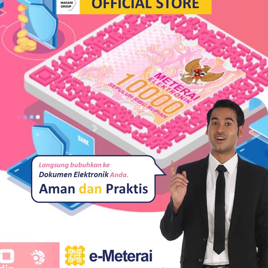 

Murah Meterai Elektronik Meterai Dital eMeterai eMeterai