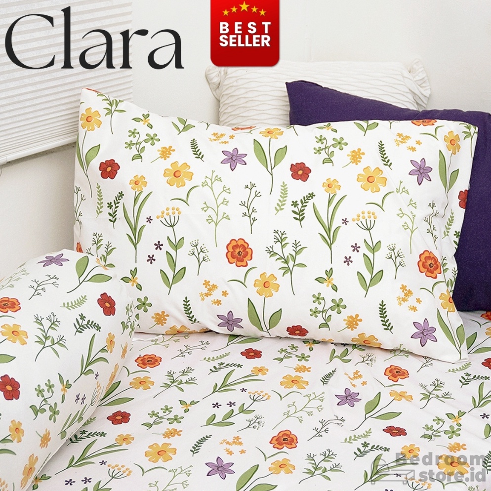Murah Lebay Sprei Aesthetic Motif flower Sudut Karet