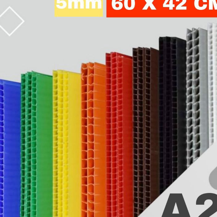 

Langka Infraboard Impraboard 5mm A2 6x42 cm 6 x 42 cm 42x6 cm PP Board Art Board Inpraboard Karton Plastik