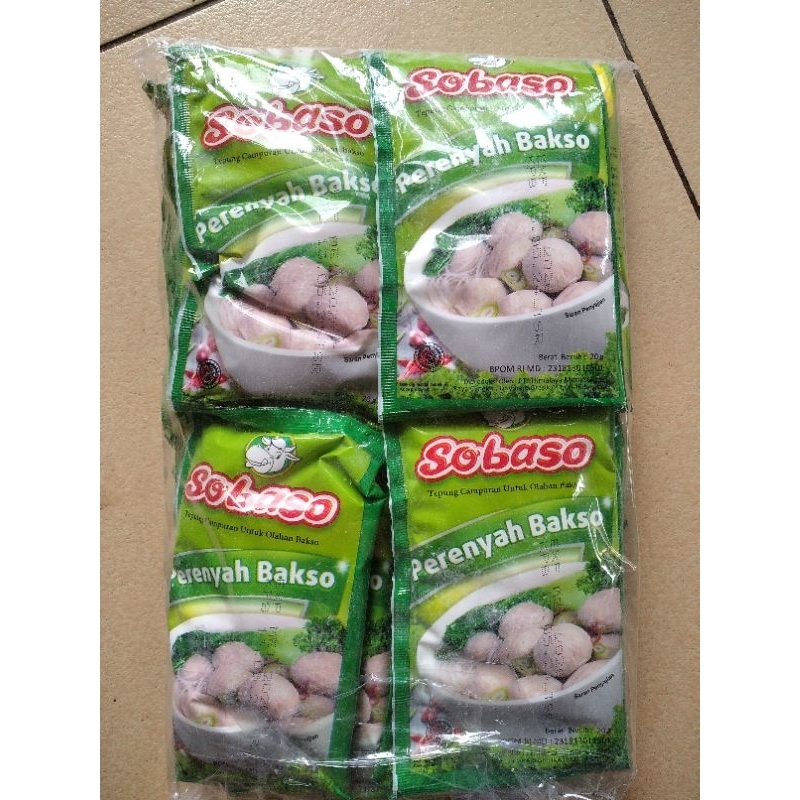 

SOBAKSO Tepung Perenyah Bakso 20 pcs