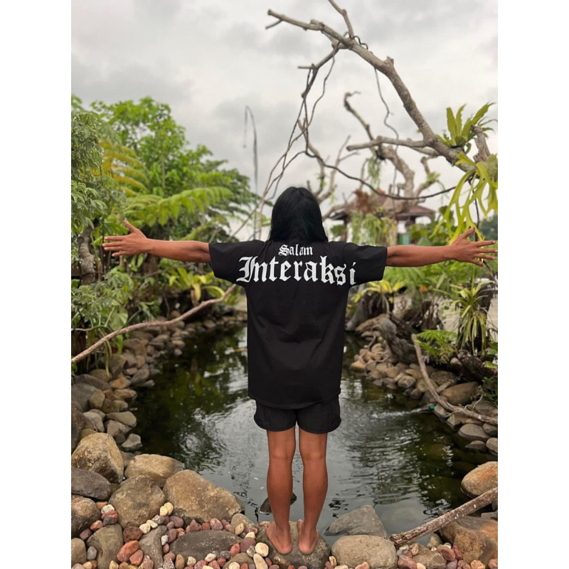 Kaos salam interaksi original Dede Inoen