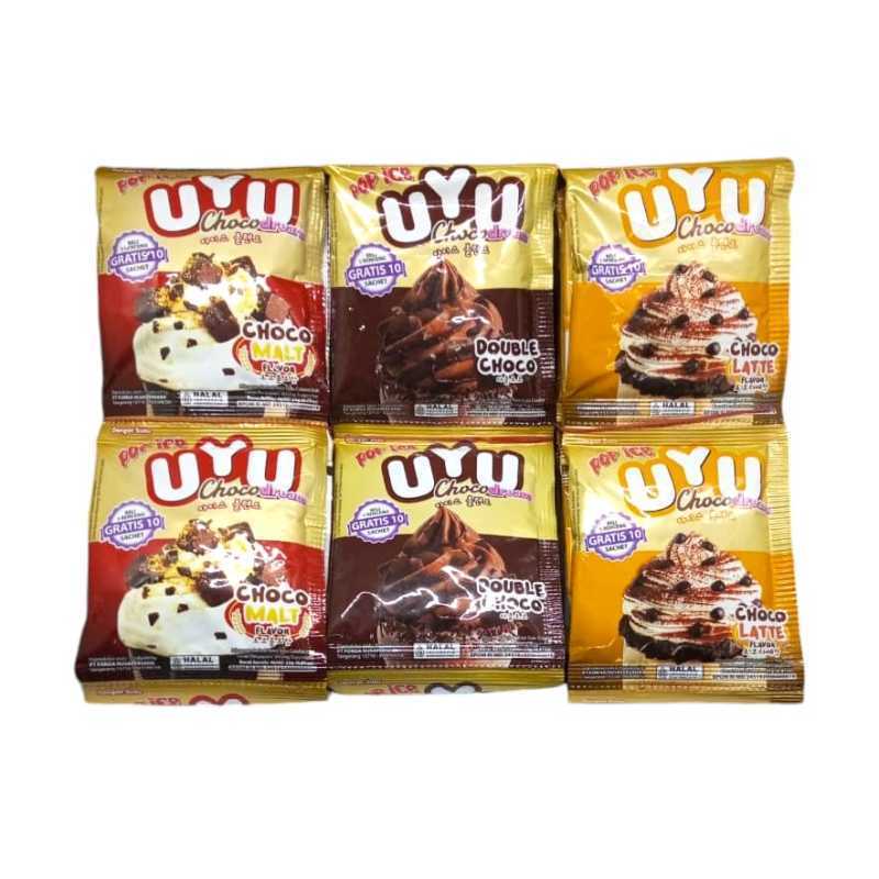 

1 Renceng Pop Ice UYU Dream - Varian Rasa isi 20 Sachet x 23 Gr