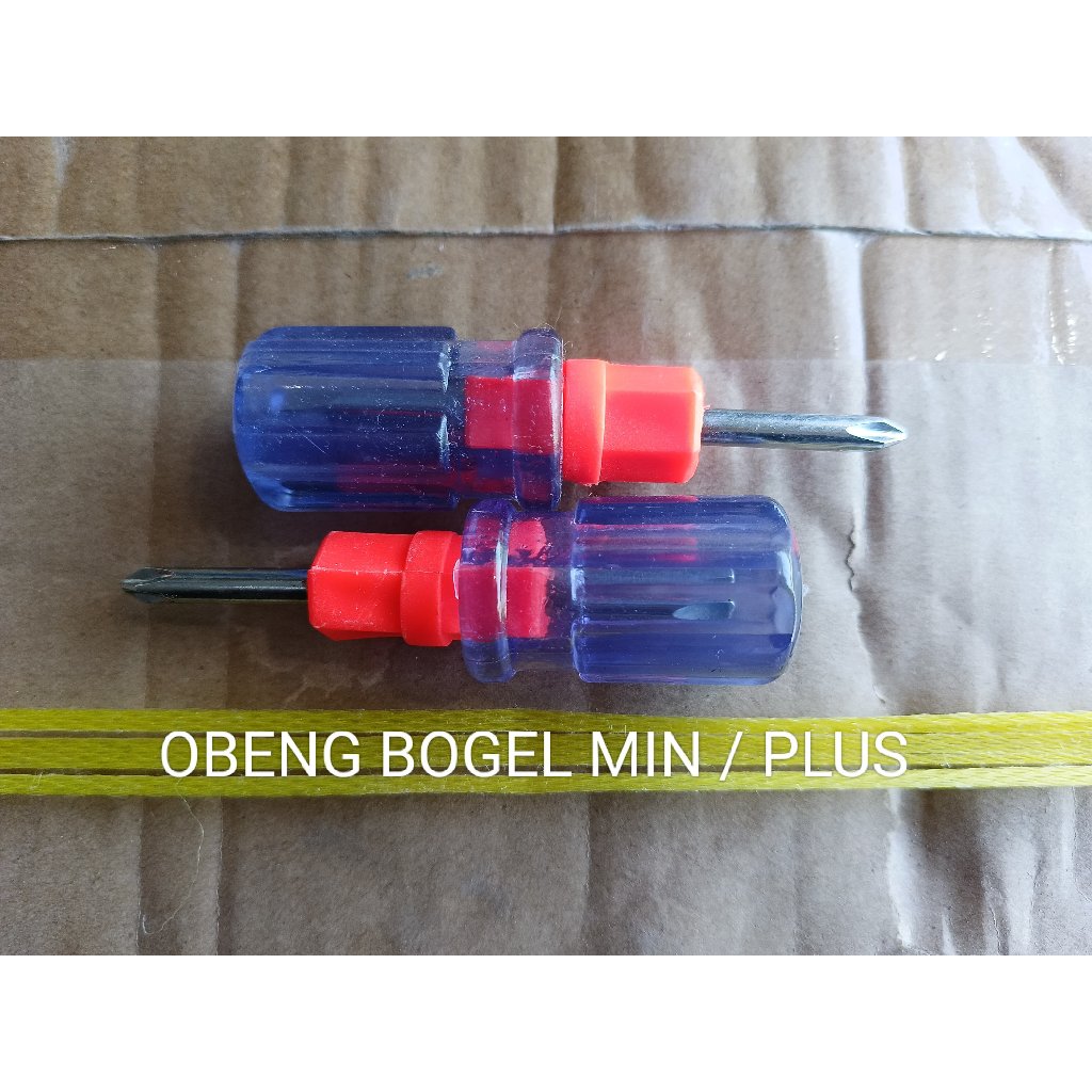 OBENG BOGEL MIN / PLUS KECIL