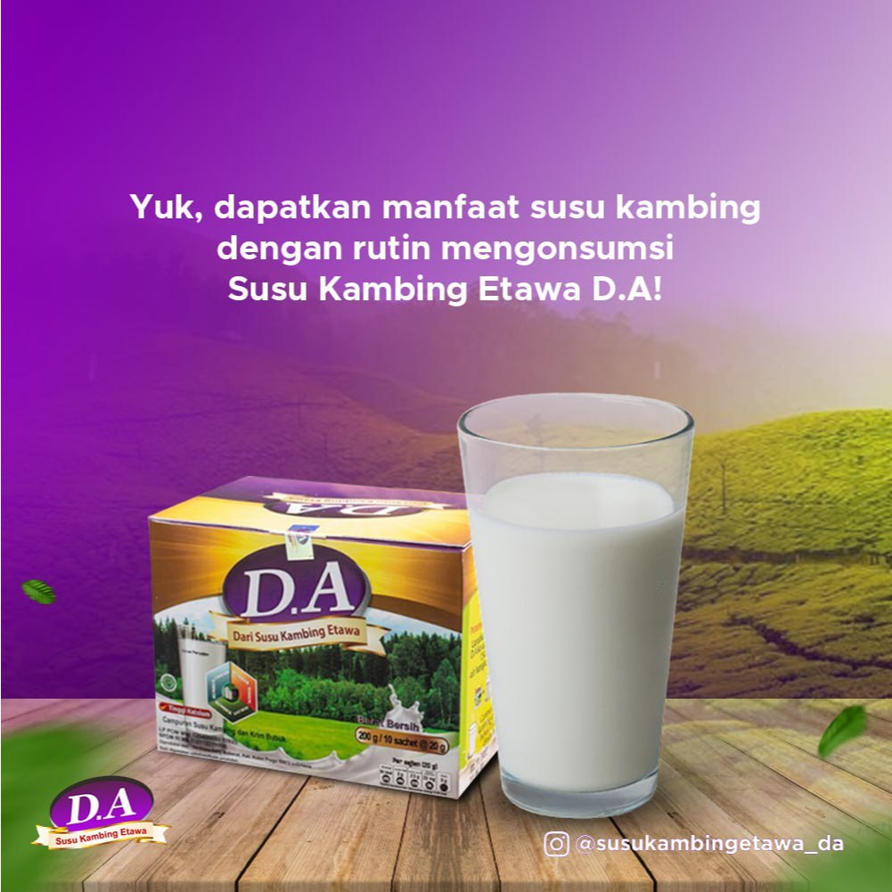 

SUSU KAMBING ETAWA DA ORIGINAL dan ALL VARIAN BPOM