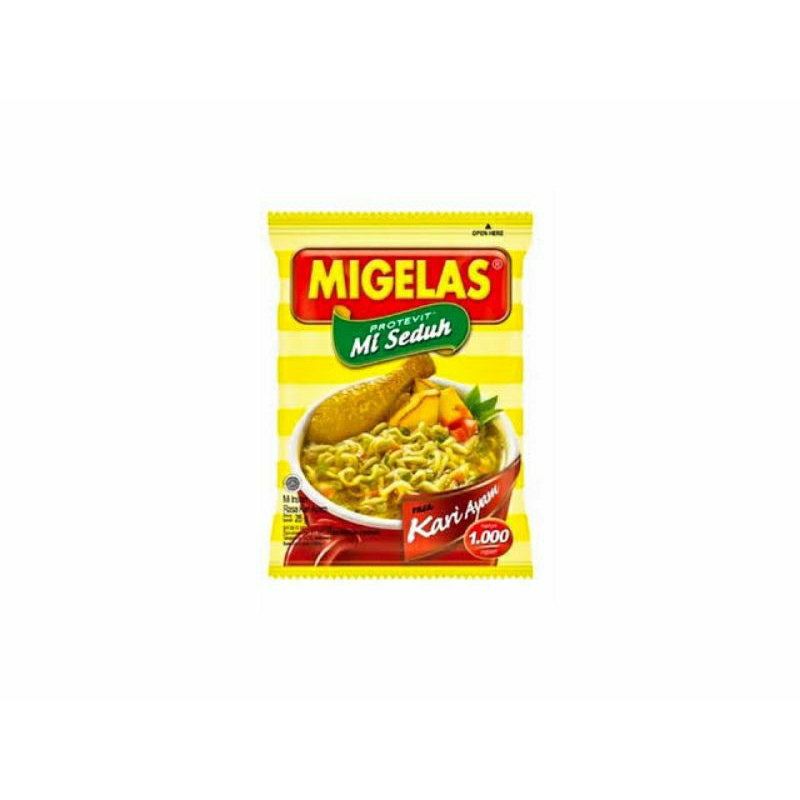 

Migelas Mie Gelas Kari Ayam 1 Renceng Isi 15