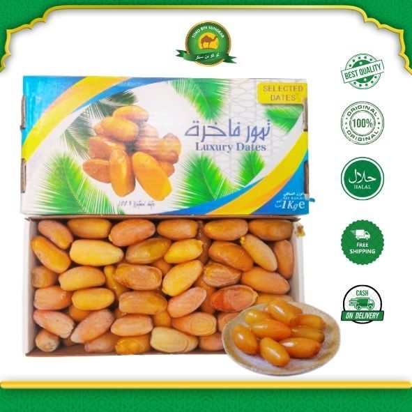 

Kurma Ruthob Libya 1kg kurma Setengah Matang Panen Terbaru Frozen Ruthob Libya Super Premium Luxury Dates 1kg