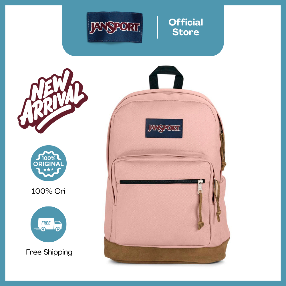 JanSport Tas Ransel / Backpack / Daypack Right Pack Misty Rose
