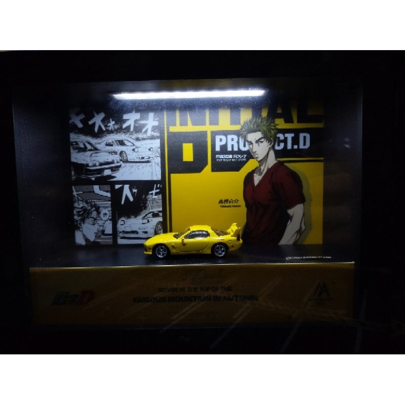 Model Art Initial D RX 7 KUNING LOOSE