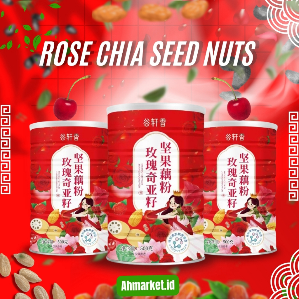 

Oufen Lotus Rose Chia Seed Nuts Akar Teratai / Minuman Sehat & Alami, Solusi Diet Praktis