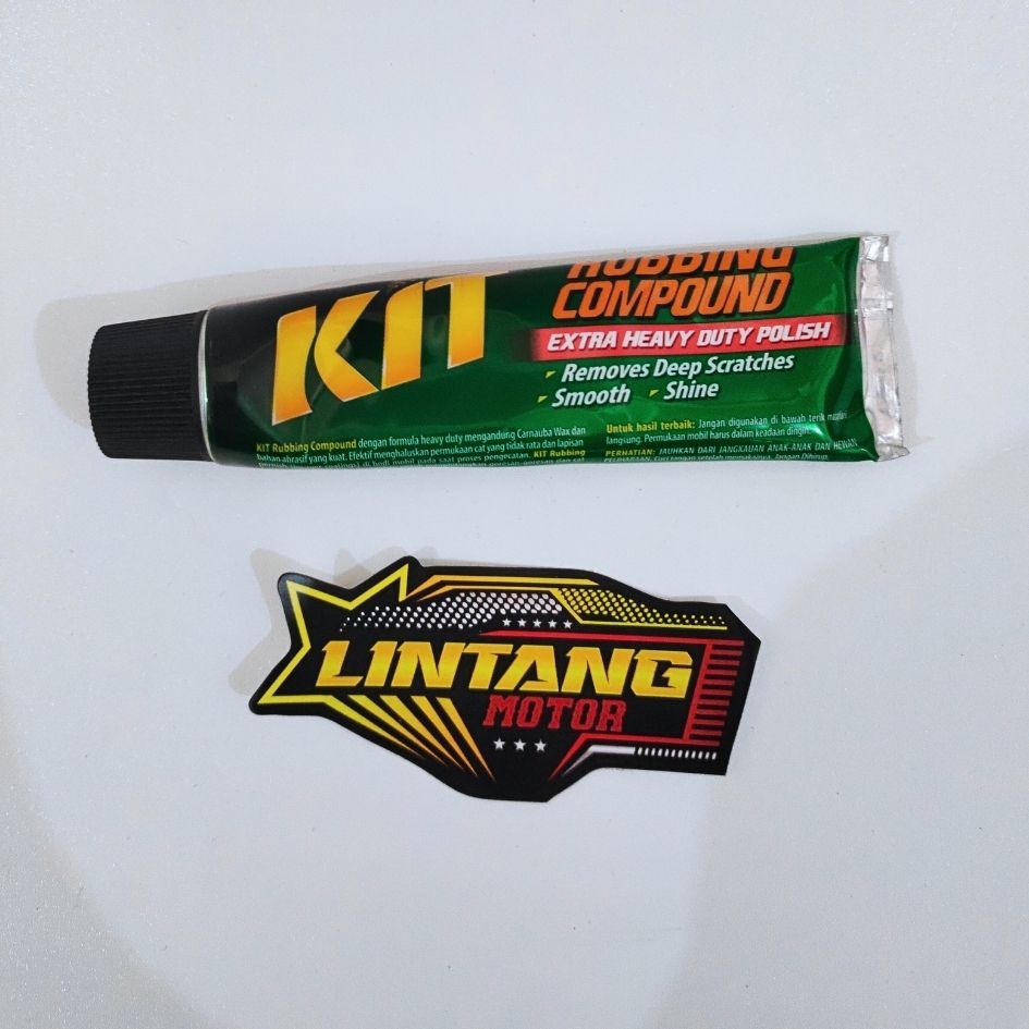 KIT Rubbing Compound - Extra Heavy Duty Polish / KIT Motor Paste Wax