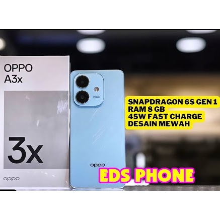 OPPO A3X 4/64 GB GARANSI RESMI INDONESIA